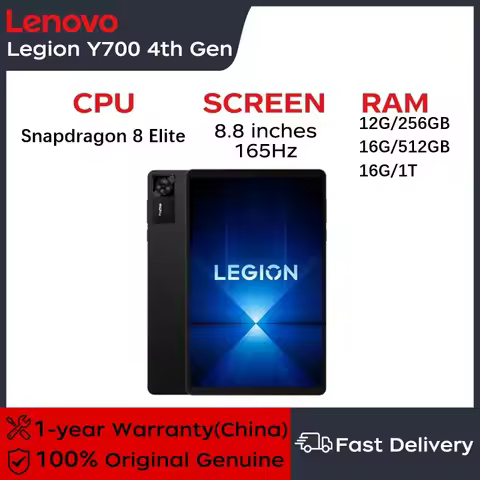 Lenovo Legion Y700 4th 8.8 Inch E-sports screen Gaming Tablet Snapdragon 8 Elite Android WIFI 3040*1