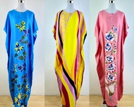 PEMBORONG KAFTAN KELAWAR CORAK TERENGGANU/BAJU KELAWAR COTTON EKSKLUSIF