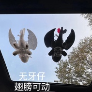 [Car Roof Sunroof Decoration] Toothless Car Decoration Car Rear Car Exterior Pendant Car Doll Decora