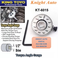 KING TOYO KT-6015 1/2" Drive Torque Angle Gauge Input Drive A006 ID38222