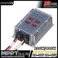200W 400W Step-up/Down MPPT 24~85V/10~30V Output 17-55v Real-time Tracking Solar Battery Aluminum Ch