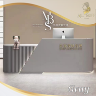 โต๊ะเค้าเตอร์ เค้าเตอร์ โต๊ะประชาสัมพันธ์ เคาท์เตอร์ โต๊ะคิดเงิน เคาท์เตอร์ต้อนรับ มีไฟในตัว พร้อมใช