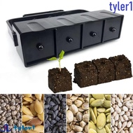 TYLER1 Seedling Soil Blocker, Manual Root Soil Culture Soil Blocker Maker, Gardening Tool Container 