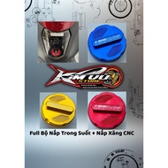 Full Set of Transparent Cover with Gas Cap Lead 2Val / 4val 2018 - 2025 (CBS - ABS)