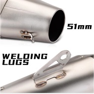 Yoshimura R55 exhaust muffler racing for cbr500r Z900 r6 zx6r zx4r z400 mt09 mt07 cbr400 R3 R7 s100