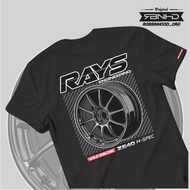 T-SHIRT RAYS ZE40 VOLKRACING RAYS ENGINERING T-SHIRT RIM RAYS