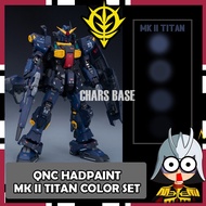 QNC HANDPAINT COLOR HOBBY COLOR SET RX-178 MK II TITAN SET