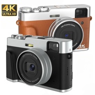 4K Digital Camera Vintage Photo Camera 4K Professional Vlogging Camcorder for Youtube Webcam 16X Dig