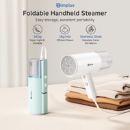 Simplus Pink Portable Garment Steamer Iron | 210ml Water Tank | 800W | Foldable Steam Iron | Traveli