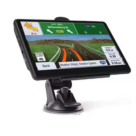 7inch Car GPS Navigation HD Touch Screen GPS Navigator Truck 3D Mode Sat Nav 8G+256M Europe Map GPS