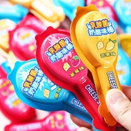 2026新款奶酪味棒软糖水果乳酸菌混合味棒棒糖休闲食品零食糖果独立装Cheese Flavor Bar Fudge Fruit Lactic Acid Bacteria Mixed Flavor Ba