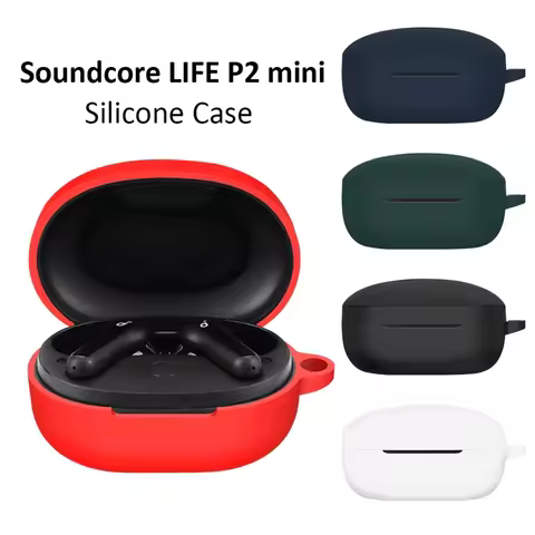 Fit for Anker-Soundcore Life P2 mini Earphone Shockproof Protective Cover Lightweight Impact-resista