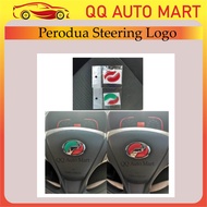 Perodua Myvi/Bezza/Aruz/Axia Steering Logo Sticker
