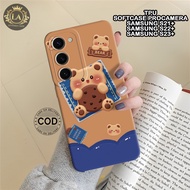 HP Samsung S21/S22/S23 Case (PLUS) - Leviora Case - Fashion Case Bear - Samsung S21/S22/S23 Softcase