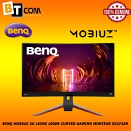 (PRE-ORDER 14DAYS) BenQ MOBIUZ 2K 165Hz 1000R Curved Gaming Monitor EX2710R