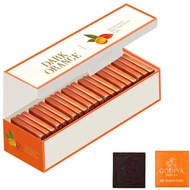 Godiva Orange Dark Chocolate Carre Collection, 21pcs