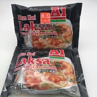 (A1) Ak Koh Singapore Taste Bihun Kari Laksa Curry Laksa Vermicelli 新加坡口味 咖喱叻沙米粉 (Halal) (ReadyStock) 110g
