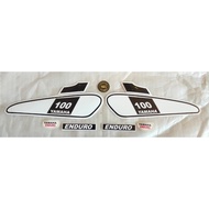 Yamaha Dt100 Striping Sticker 100 Enduro Copy Original Rare Item