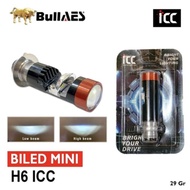H6 Biled Mini Laser H6 Bluelens ICC Motorcycle LED Bulb