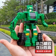 Kabao Car God Deformation Toy Excavator Duca Crane Garage Excavator King Kong Robot Children's Toy#G