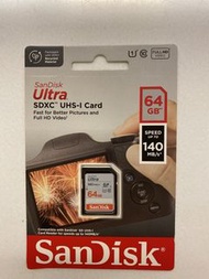 SanDisk Ultra SDXC UHS-I 64GB 記憶卡