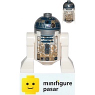 sw1200 Lego Star Wars 75330 - R2-D2 (Droid) Dirt Stains on Front and Back Minifigure - New