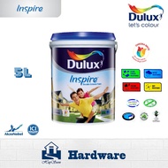 5L ICI Dulux Inspire Durable Exterior Wall Paint (Cat Dinding Luar)