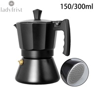 Aluminum Moka Espresso Coffee Maker Percolator induction cooker Pot 150300ML