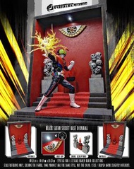 黑撒旦秘密基地場景地台 Black satan secret base diorama 不包括 shf, kamen rider stronger, 昭和 幪面超人 系列 1:12人偶適用