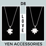 Necklace puzzle piecebag (D8)
