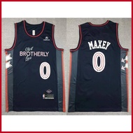 ︎ Tyrese Maxey Philadelphia 76ers 0 Royal Jersey 2023 Icon