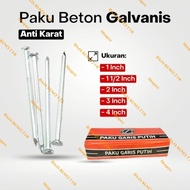 Galvanized Concrete Nails White DN Concrete Wall Nails/ White Galvanized Wall Nails