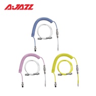 Ajazz AL60 Coiled and Double Row Mechanical Keyboard Cable Wire Type C Custom USB Socket Aviator