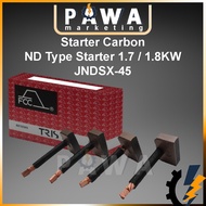 Pawa JNDSX-45 JNDSX-30 SN-20 JAPAN FCC STARTER CARBON (7*25*15) Nippon Denso Type Starter 1.7KW 1.8K