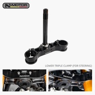AJ-MOTOR Motorcycle Lower Triple Clamp For Yamaha YZF-R3 2019-2025 YZF-R25 2020-2024 R3 R25