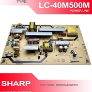POWER SUPPLY - REGULATOR TV SHARP LC-40M500M