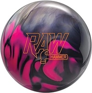 Hammer Raw Hammer PRE-DRILLED Bowling Ball- Purple/Pink/Silver 11lbs