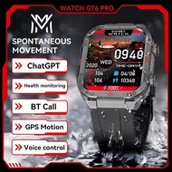 Maxwear Smart Watch GT6 PRO 2.05inch Bluetooth Call GPS IP68 Waterproof NFC 4GB Storage Wireless charging Sports Smartwa
