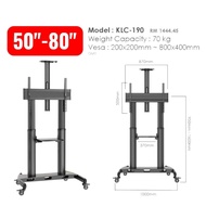 TV Bracket Wall Mount (50 Inch - 80 Inch) KLC-190