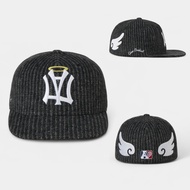 {M. Lu} AEAE AE Symbol Angel Wing Cap Embroidered