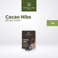 Cacao Nibs 75g pack (no sugar)