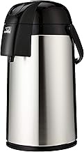 ZOJIRUSHI AAWE-30S-XA Airpot, 3.0 L Stainless Steel Silver