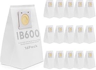 16 Pack IB600 HEPA Vacuum Bags for Kenmore Intuition Upright Vacuum Cleaner - Compatible with Kenmor