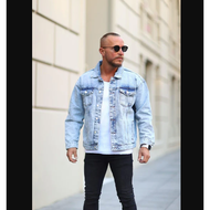 Men's Jeans Jaket Denim Lelaki Material High Quality Murah Murah 🔥🔥