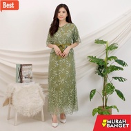 Latest Dress model 2022 40765 /V-Neck Dress Women's Fashion Clothes xBelle / Long Midi Dress Women's