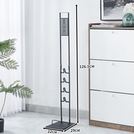 ชั้นวางเครื่องดูดฝุ่นไดสันแบบตั้งพื้นแบบไม่ต้องเจาะ น้ำหนักเบา ออแกไนเซอร์เหล็กคาร์บอนสำหรับไดสัน 7V