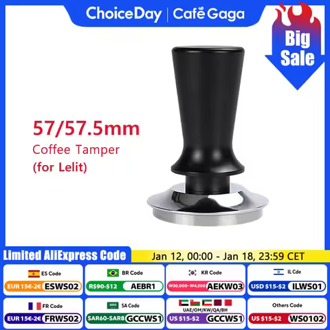 57mm 57.5mm Coffee Tamper Constant Pressure Springs Calibrated Tamping For Lelit Anna Anita Tools Fl