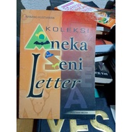 Letter art collection book