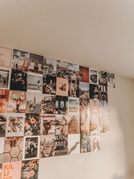 POSTER MOTIF RETRO 50 PCS / POSTER DINDING AESTHETIC / POSTER A6 A5 A4 / POSTER DINDING KAMAR / POST