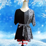 Blouse Batik Borneo Viral